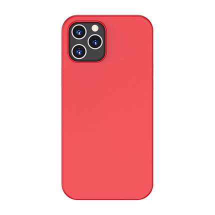 TOTUDESIGN AA-148 Brilliant Series Shockproof Liquid Silicone Protective Case For iPhone 12 / 12 Pro(Red)-garmade.com