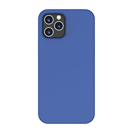 TOTUDESIGN AA-148 Brilliant Series Shockproof Liquid Silicone Protective Case For iPhone 12 / 12 Pro(Blue)-garmade.com