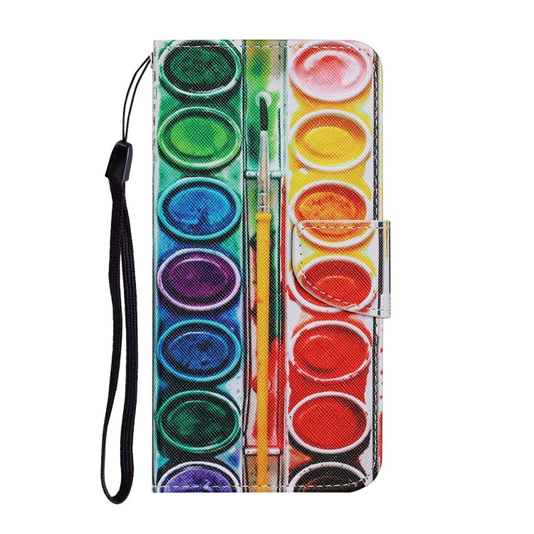 Coloured Drawing Pattern Horizontal Flip PU Leather Case with Holder & Card Slots & Wallet & Lanyard For iPhone 6 Plus & 6s Plus(Eye Shadow)-garmade.com