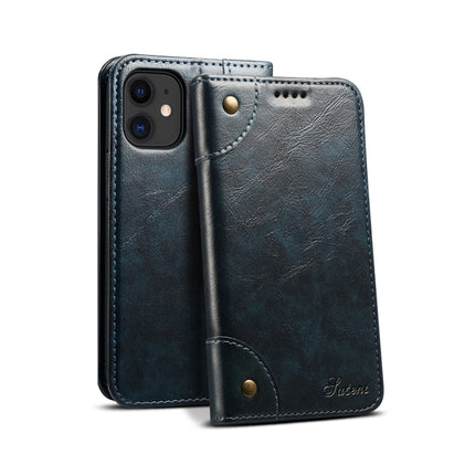 Baroque Simple Horizontal Flip Leather Case with Holder & Card Slots & Wallet For iPhone 12 mini(Black)-garmade.com