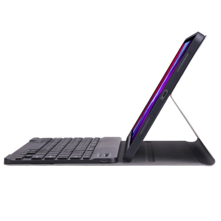 A098B TPU Detachable Ultra-thin Bluetooth Keyboard Tablet Case for iPad Air 4 10.9 inch (2020), with Stand & Pen Slot(Dark Blue)-garmade.com