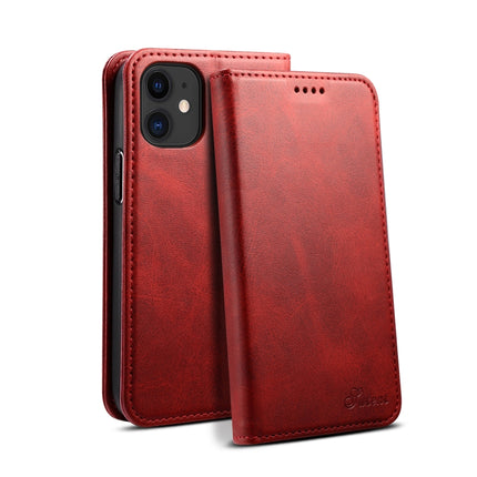 Calf Texture Horizontal Flip Leather Case with Holder & Card Slots & Wallet For iPhone 12 mini(Red)-garmade.com