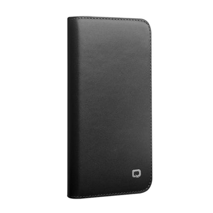 QIALINO Business Horizontal Flip Leather Case with Holder & Card Slots & Wallet For iPhone 12 / 12 Pro(Black)-garmade.com