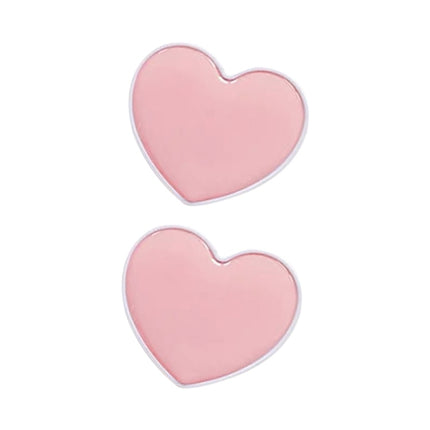 2 PCS Solid Color Love Airbag Phone Stand Ring Holder(Pink)-garmade.com