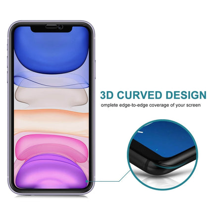 Anti-peeping Plasma Oil Coated High Aluminum Wear-resistant Tempered Glass Film For iPhone XR-garmade.com