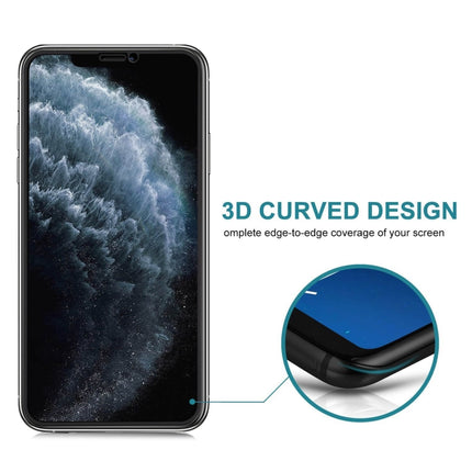 25 PCS Anti-peeping Plasma Oil Coated High Aluminum Wear-resistant Tempered Glass Film For iPhone X / XS-garmade.com