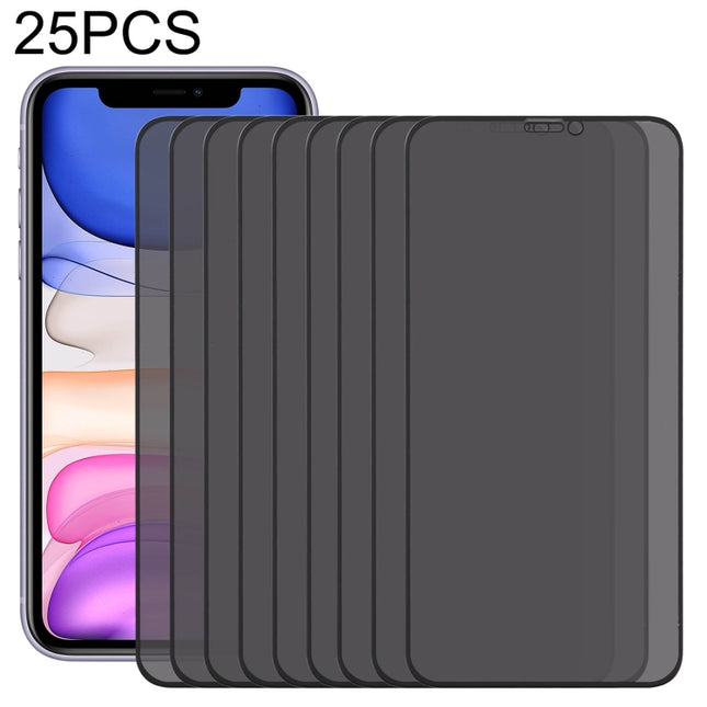 25 PCS Anti-peeping Plasma Oil Coated High Aluminum Wear-resistant Tempered Glass Film For iPhone 11-garmade.com