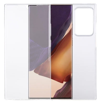 For Samsung Galaxy Note20 PC+TPU Ultra-Thin Double-Sided All-Inclusive Transparent Case-garmade.com