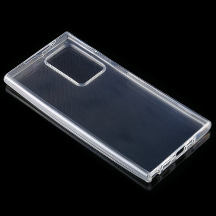 For Samsung Galaxy Note20 Ultra PC+TPU Ultra-Thin Double-Sided All-Inclusive Transparent Case-garmade.com