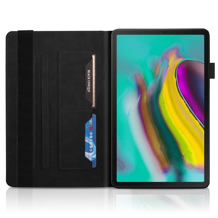 For Samsung Galaxy Tab S5e 10.5 T720 Life Tree Series Horizontal Flip Leather Case with Holder & Card Slots & Pen Slot(Black)-garmade.com