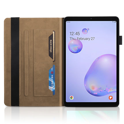 For Samsung Galaxy Tab A 8.4 SM-T307 Life Tree Series Horizontal Flip Leather Case with Holder & Card Slots & Pen Slot(Brown)-garmade.com