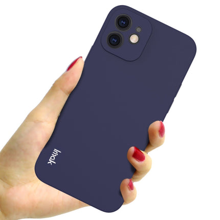 IMAK UC-2 Series Shockproof Full Coverage Soft TPU Case For iPhone 12(Blue)-garmade.com