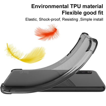 IMAK All Coverage Shockproof Airbag TPU Case For iPhone 12 Pro (Transparent Black)-garmade.com