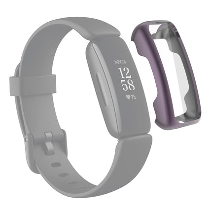 For Fitbit Inspire 2 TPU Electroplating Protective Case Cover(Grey)-garmade.com