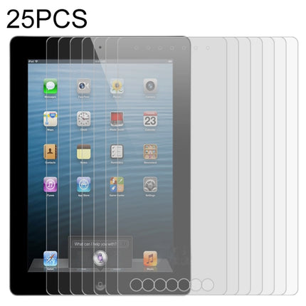 25 PCS Full Screen HD PET Screen Protector For iPad 4 / 3 / 2-garmade.com