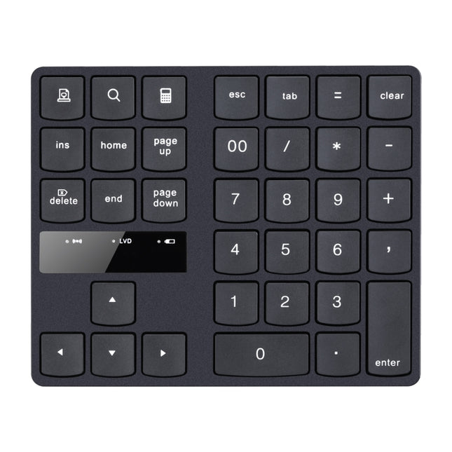 533 35 Keys 2.4G Ultra-thin Design Wireless Charging Digital Keyboard-garmade.com