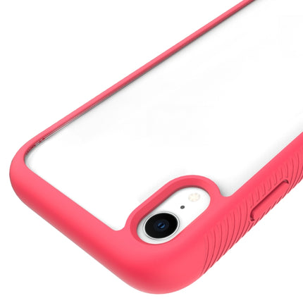 Starry Sky Solid Color Series Shockproof PC + TPU Protective Case For iPhone XR(Red)-garmade.com