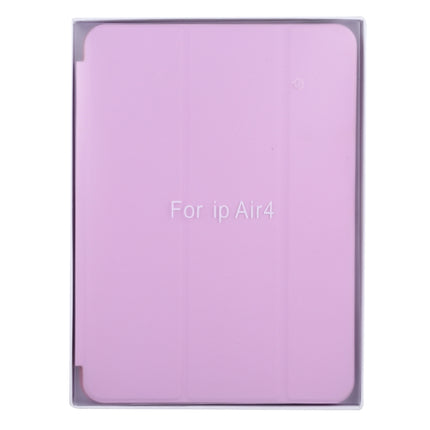 3-fold Horizontal Flip Smart Leather Case with Sleep / Wake-up Function & Holder For iPad Air 2022 / 2020 10.9(Pink)-garmade.com