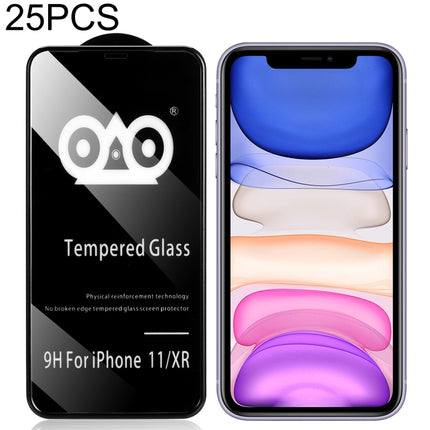 25 PCS Shockproof Anti-breaking Edge Airbag Tempered Glass Film For iPhone XR-garmade.com
