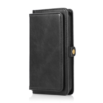 Multiple Card Slots Detachable Magnetic Horizontal Flip Leather Case with Card Slots & Holder & Wallet For iPhone 12 mini(Black)-garmade.com