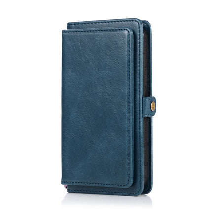 Multiple Card Slots Detachable Magnetic Horizontal Flip Leather Case with Card Slots & Holder & Wallet For iPhone 12 mini(Navy Blue)-garmade.com