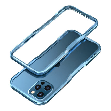 Sharp Edge Magnetic Adsorption Shockproof Case For iPhone 12 / 12 Pro(Silver)-garmade.com