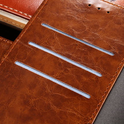Geometric Stitching Horizontal Flip TPU + PU Leather Case with Holder & Card Slots & Wallet For iPhone 7 / 8 / SE 2020(Black)-garmade.com