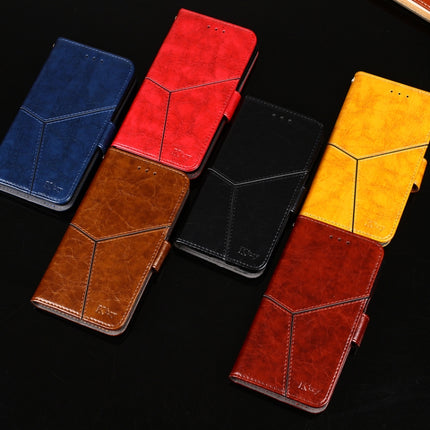 Geometric Stitching Horizontal Flip TPU + PU Leather Case with Holder & Card Slots & Wallet For iPhone 11 Pro(Red)-garmade.com