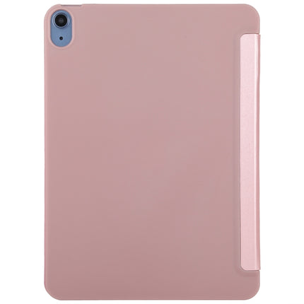 TPU Horizontal Deformation Flip Leather Case with Holder For iPad Air 2022 / 2020 10.9(Rose Gold)-garmade.com