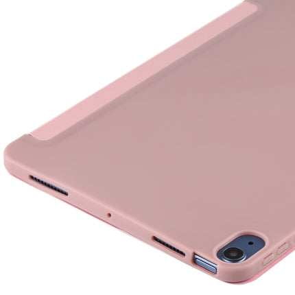 TPU Horizontal Deformation Flip Leather Case with Holder For iPad Air 2022 / 2020 10.9(Rose Gold)-garmade.com