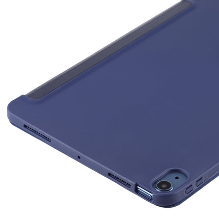 TPU Horizontal Deformation Flip Leather Case with Holder For iPad Air 2022 / 2020 10.9(Navy Blue)-garmade.com
