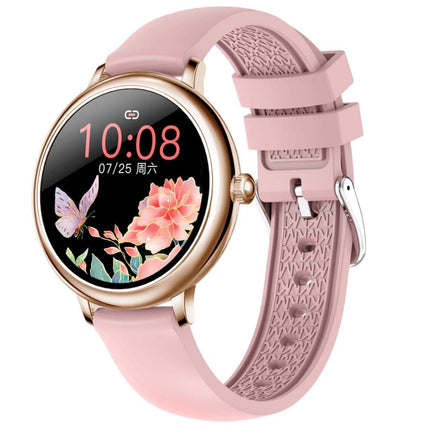 CF80 1.08 inch IPS Color Touch Screen Smart Watch, IP67 Waterproof, Support GPS / Heart Rate Monitor / Sleep Monitor / Blood Pressure Monitoring(Rose Gold)-garmade.com