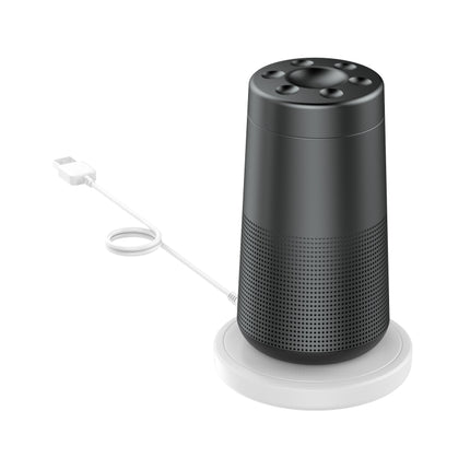 Universal Bluetooth Speaker Charging Base Stand for BOSE SoundLink Revolve / Revolve+(White)-garmade.com