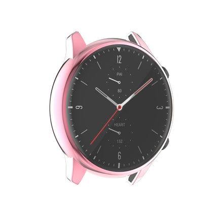 For Amazfit GTR 2 A1951 Full Coverage TPU Electroplating Protective Case Cover(Pink)-garmade.com