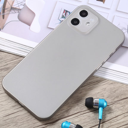 Camera Precision Hole PP Protective Case For iPhone 12 mini(Grey)-garmade.com