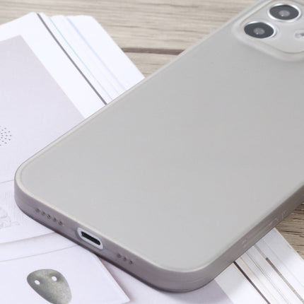 Camera Precision Hole PP Protective Case For iPhone 12 mini(Grey)-garmade.com