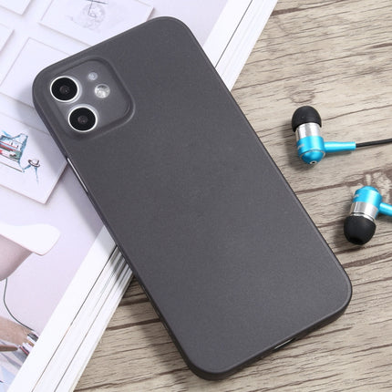 Camera Precision Hole PP Protective Case For iPhone 12 mini(Black)-garmade.com