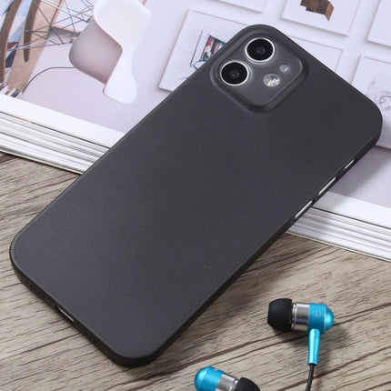 Camera Precision Hole PP Protective Case For iPhone 12 mini(Black)-garmade.com