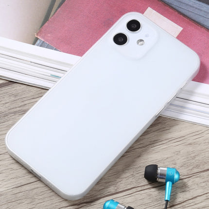 Camera Precision Hole PP Protective Case For iPhone 12 mini(White)-garmade.com