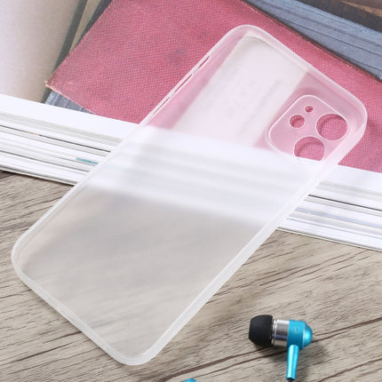 Camera Precision Hole PP Protective Case For iPhone 12 mini(White)-garmade.com