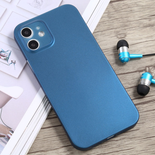 Camera Precision Hole PP Protective Case For iPhone 12(Blue)-garmade.com