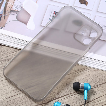 Camera Precision Hole PP Protective Case For iPhone 12 Pro(Grey)-garmade.com