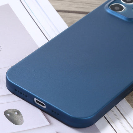 Camera Precision Hole PP Protective Case For iPhone 12 Pro(Blue)-garmade.com