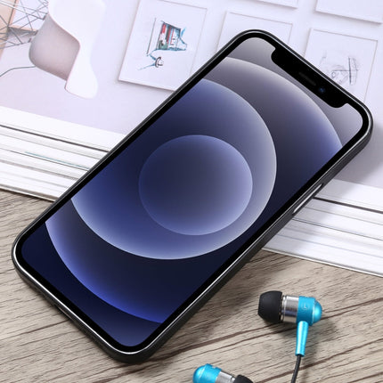 Carbon Fiber Texture PP Protective Case For iPhone 12 mini(Black)-garmade.com