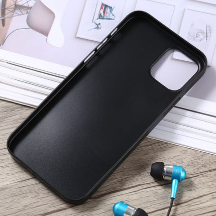 Carbon Fiber Texture PP Protective Case For iPhone 12 mini(Black)-garmade.com