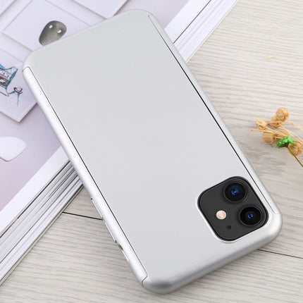 Shockproof PC Full Coverage Protective Case with Tempered Glass Film For iPhone 12 mini(Silver)-garmade.com
