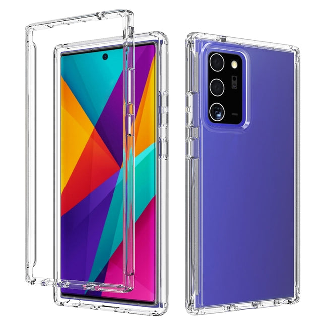 For Samsung Galaxy Note20 Ultra Shockproof High Transparency PC+TPU Candy Colors Protective Case-garmade.com