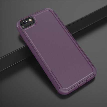 360 All-inclusive Shockproof Precise Hole PC + TPU Protective Case For iPhone 6s / 6(Purple)-garmade.com