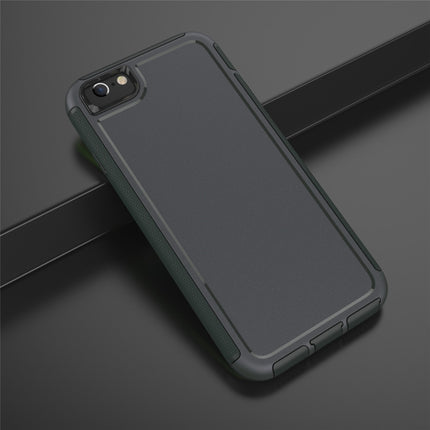 360 All-inclusive Shockproof Precise Hole PC + TPU Protective Case For iPhone 6s / 6(Grey)-garmade.com