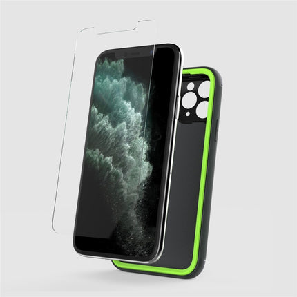 360 All-inclusive Shockproof Precise Hole PC + TPU Protective Case For iPhone 11(Grey)-garmade.com